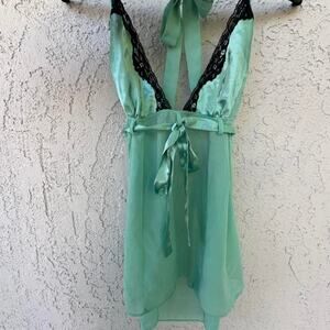 Fredericks of hollywood blue slip